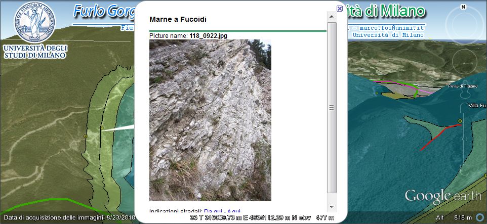 Furlo Gorges : outcrop pictures